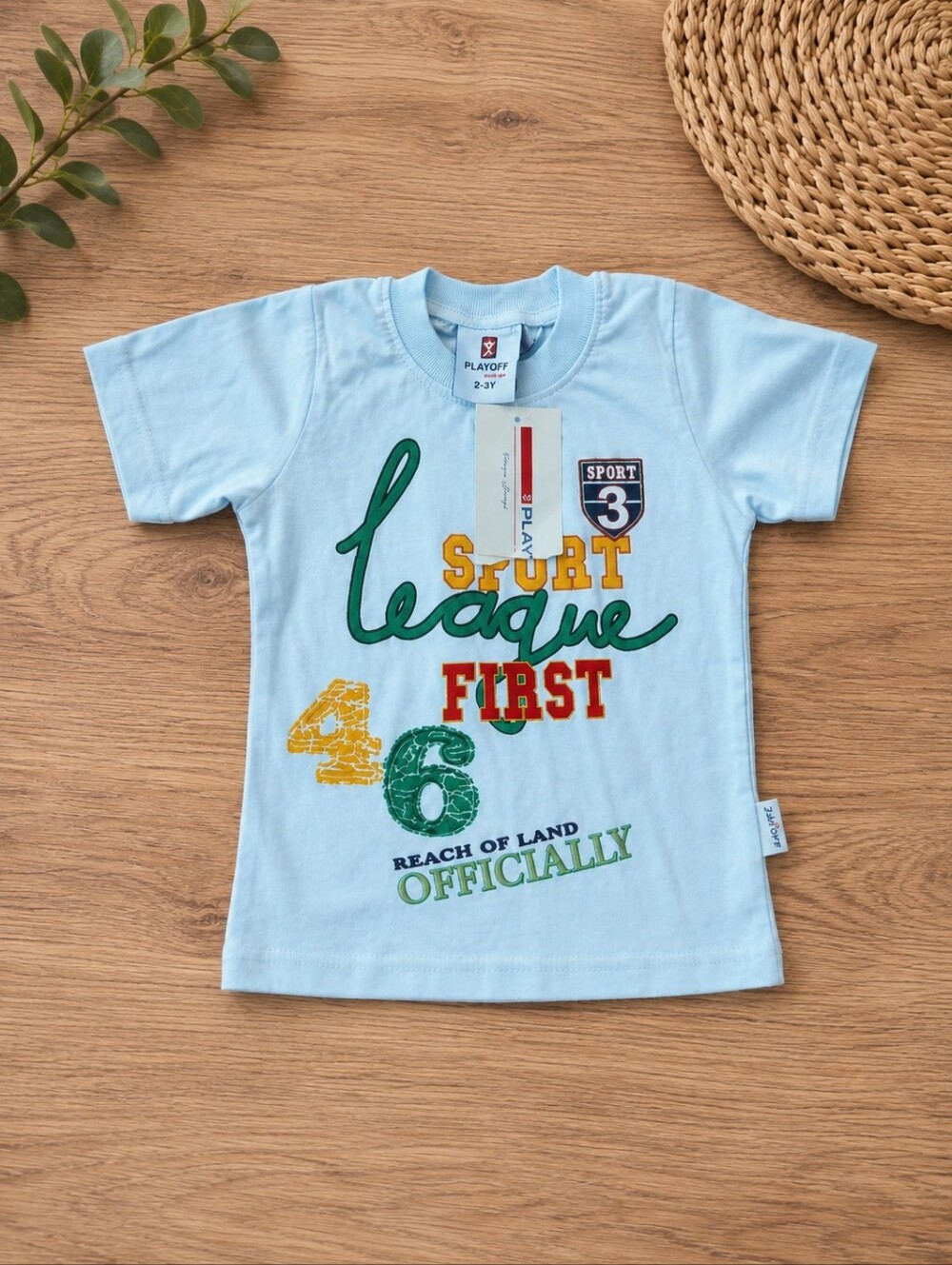 Size 6 months baby boys playoff t-short NWT